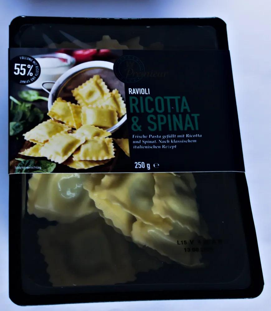 Ravioli Ricotta & Spinat