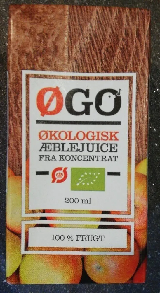 Økologisk æblejuice fra koncentrat