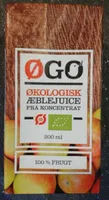 Økologisk æblejuice fra koncentrat