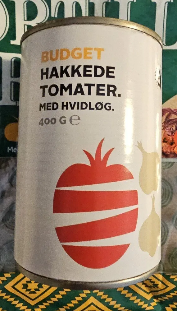 Hakkede tomater