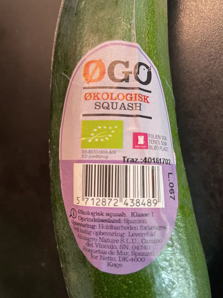 Øgo Økologisk Squash