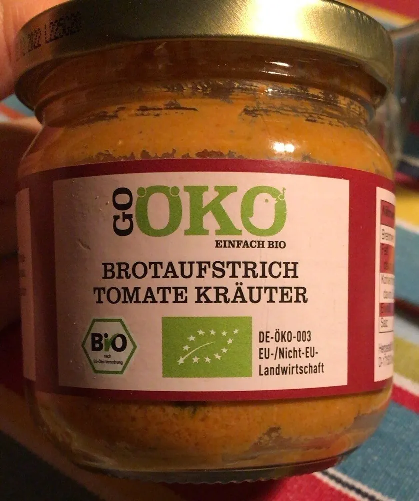 Brotaufstrich Tomate Kräuter