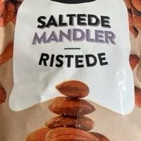 Saltede Mandler Ristede
