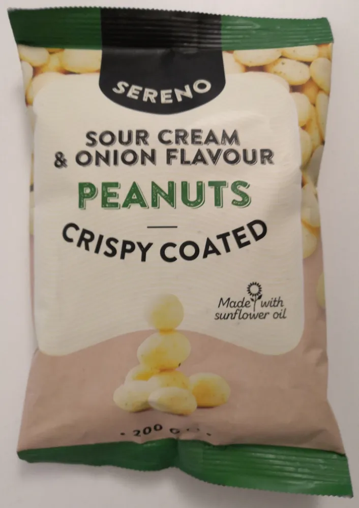 Crispy Coated Peanuts Sour Cream & Onion Flavour