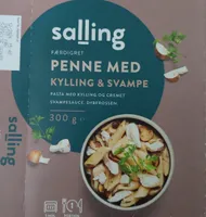 Penne Med Kylling Og Svampe