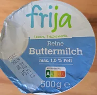 Reine Buttermilch max. 1,0% Fett