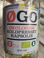 Økologisk koldpresset rapsolie