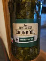 Grünkohl im Glas, grob geschnitten