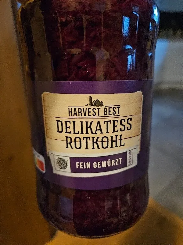 Delikatess Rotkohl im Glas