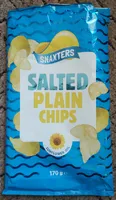 Salted plain chips