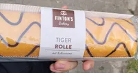 Tiger Rolle mit Kuchenglasur