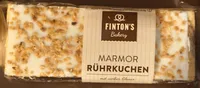 Marmorkuchen mit weißer Glasur