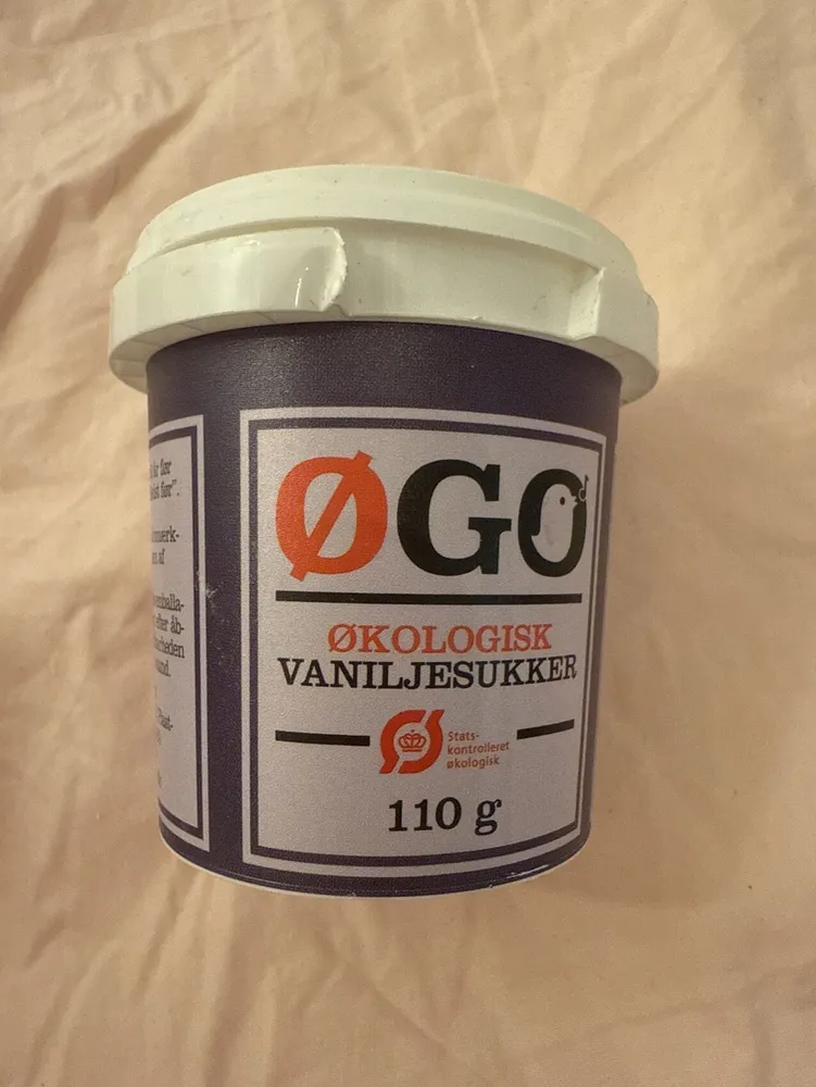 Økologisk Vaniliesukker