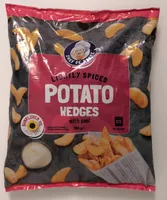 Lightly Spiced Potato Wedges with Peel