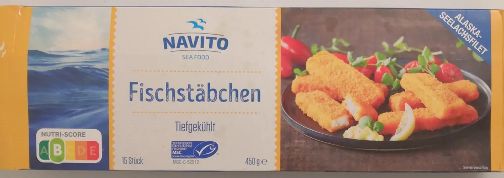 Fischstäbchen tiefgekühlt
