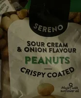 Peanuts, crispy roasted, Sour Cream & Onion Flavour