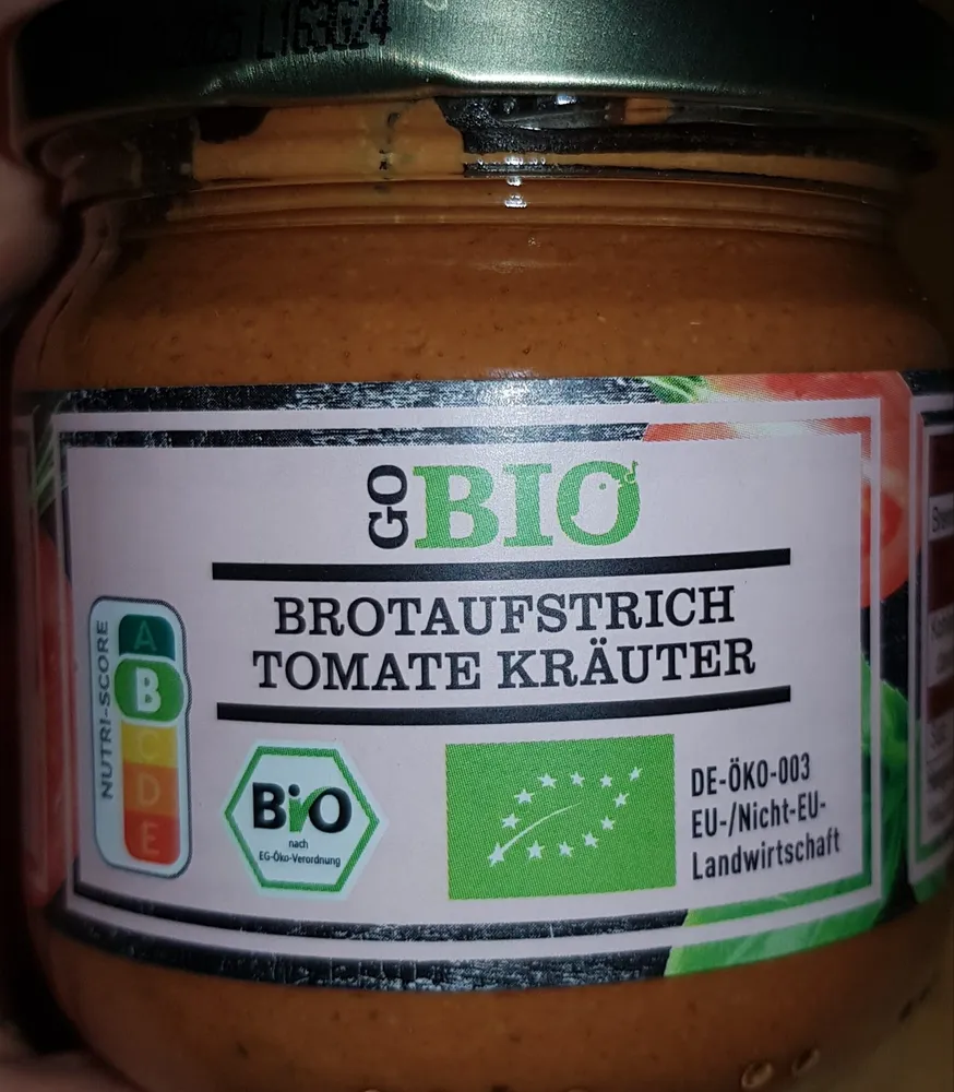 Brotaufstrich Tomate Kräuter