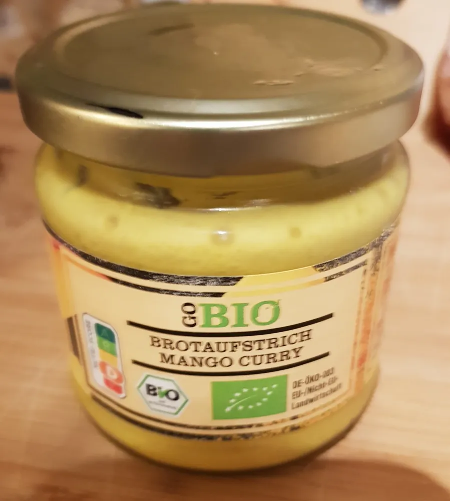 Brotaufstrich Mango Curry