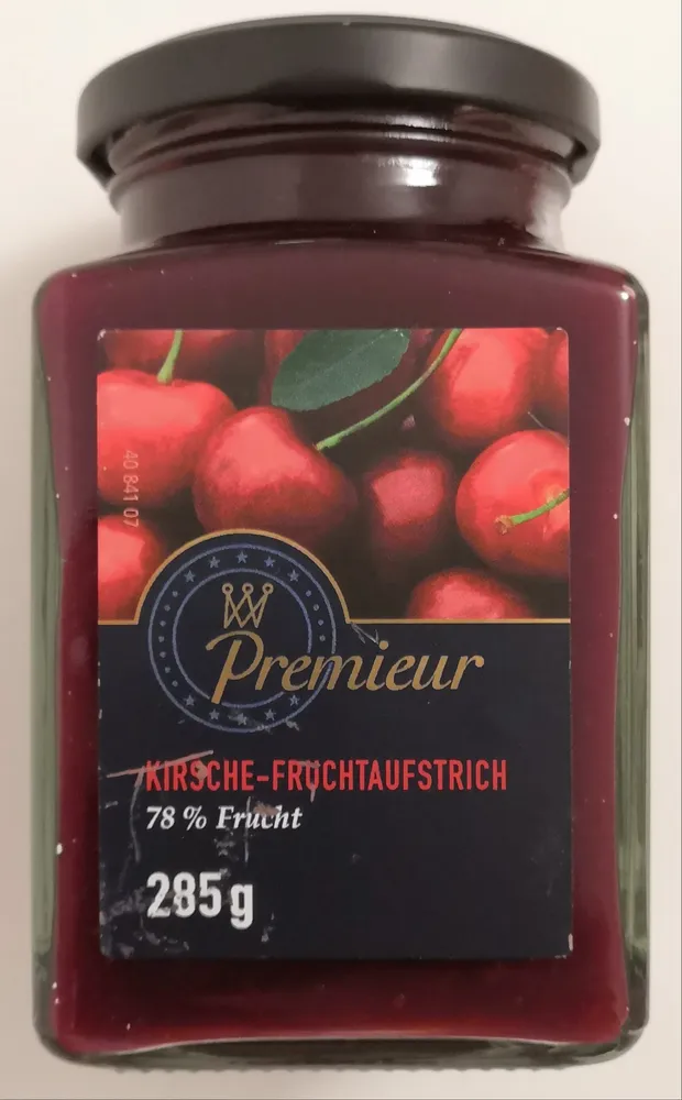 Kirsche-Fruchtaufstrich