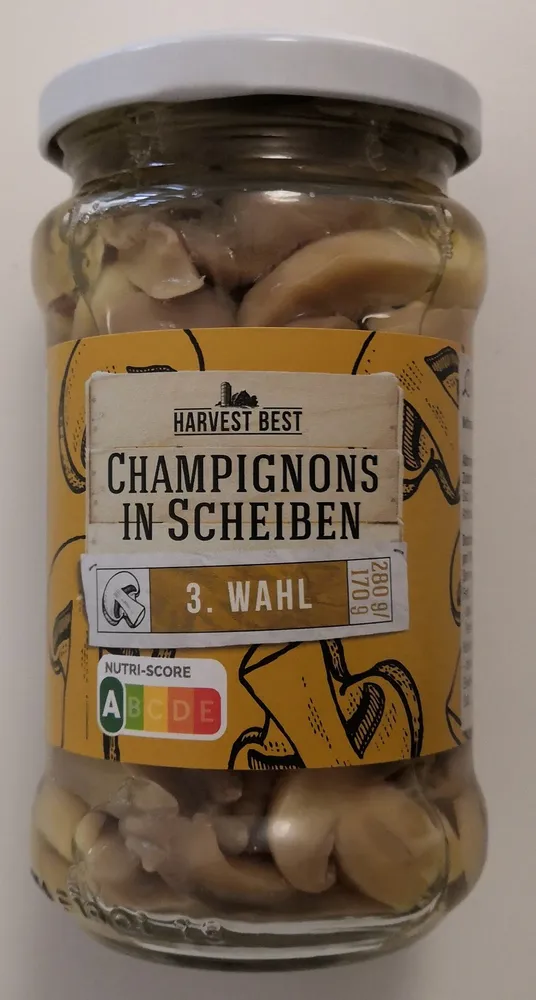 Champignons in Scheiben