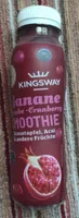 Banane Traube Cranberry Smoothie