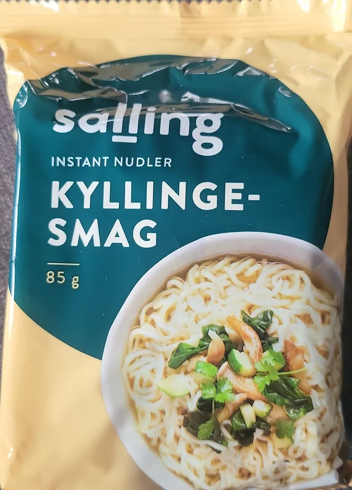 Instant Nudler Kyllingesmag