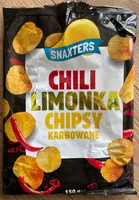 Chipsy karbowane chili limonka