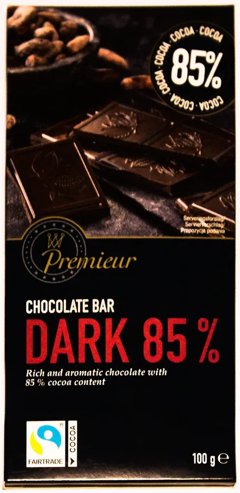 Chocolate bar  Dark 85%