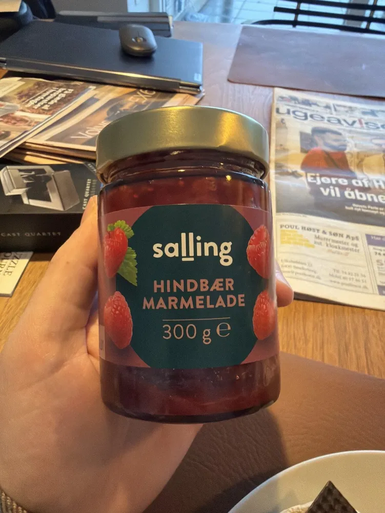Hindbær Marmelade