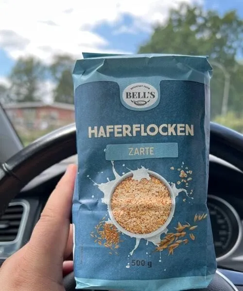 Zarte Haferflocken