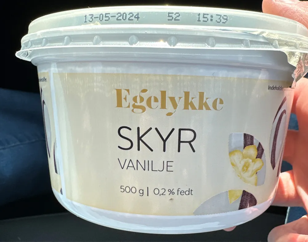 Egelykke Skyr Vanilje