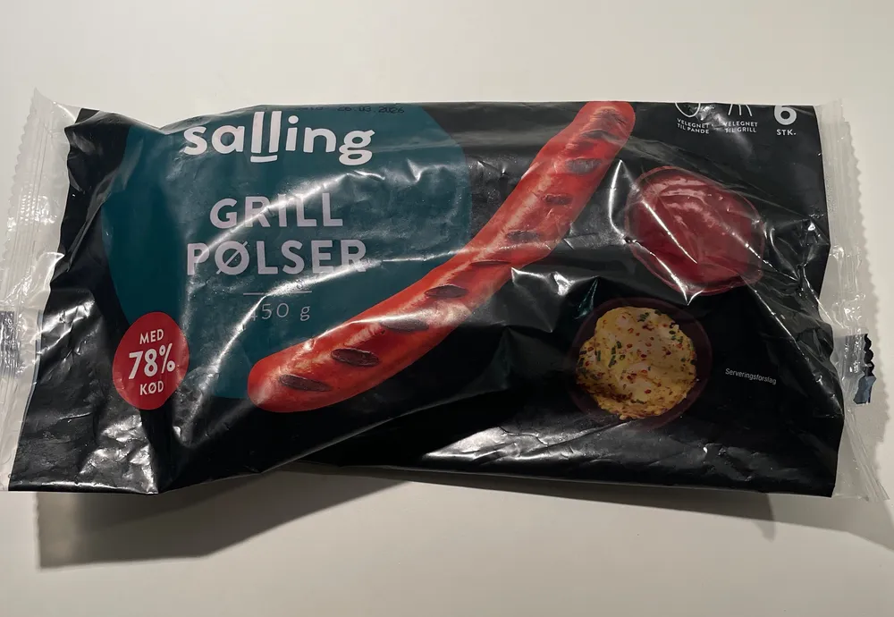 Grill sausages