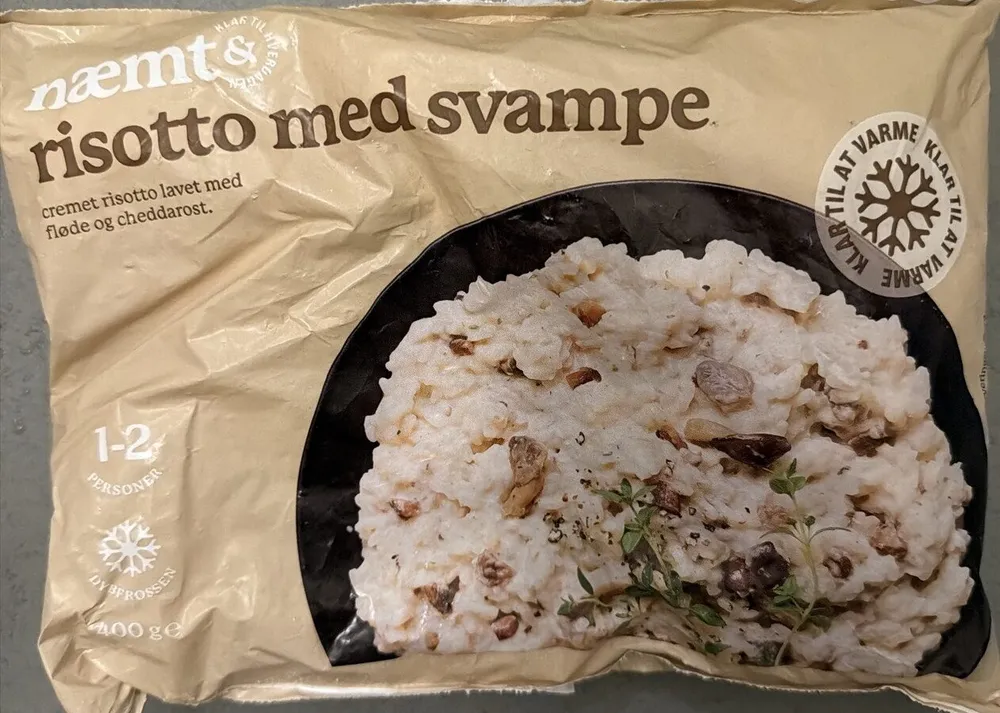 Risotto Med svampe