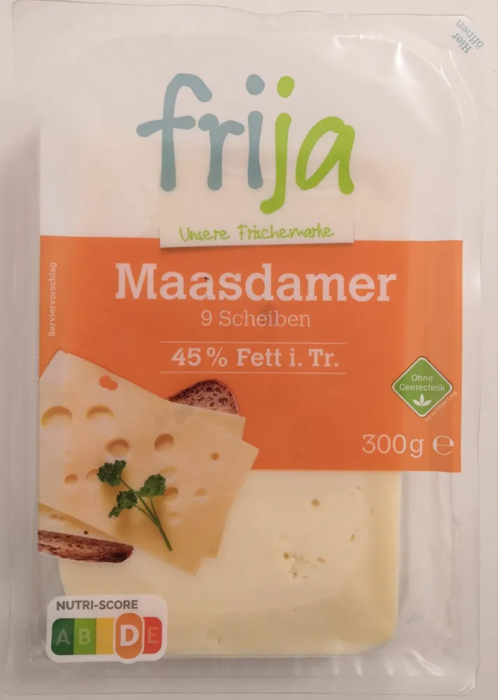 Maasdamer 9 Scheiben