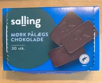 Mørk pålægschokolade