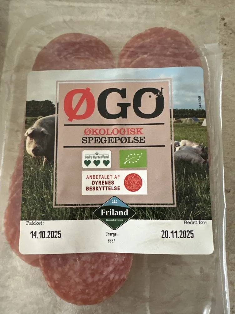 Økologisk Spegepølse