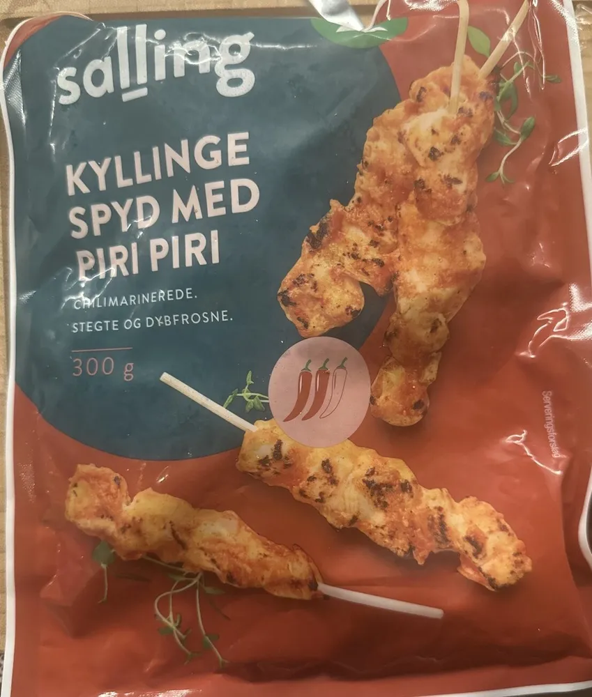 Kylling Spyd Med Piri Piri