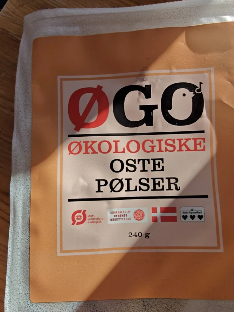 Økologiske Oste Pølser