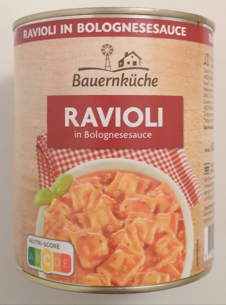 Ravioli in Bolognesesauce