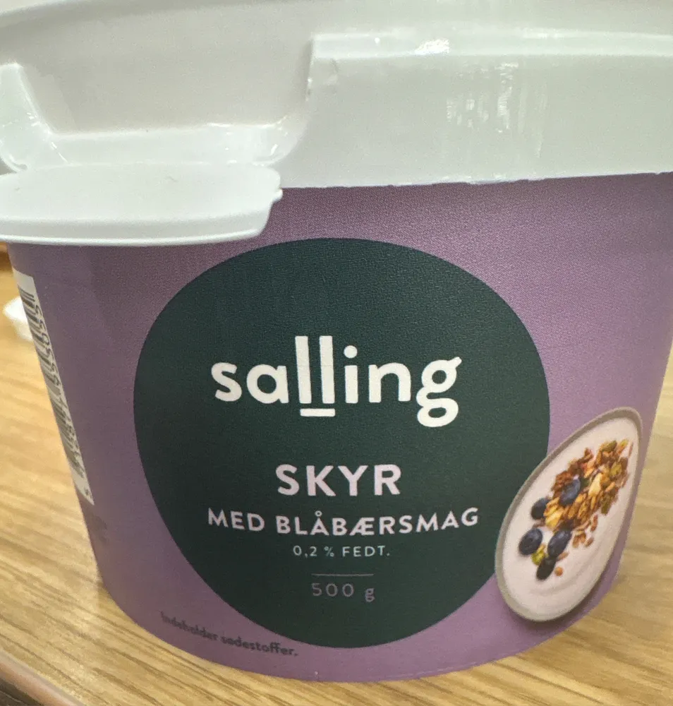 Skyr Med Blåbærsmag (ny)