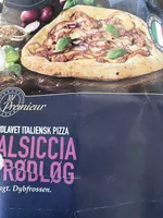 Pizza Salsiccia Og Rødløg