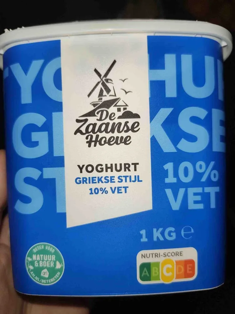Yoghurt Griekse stijl