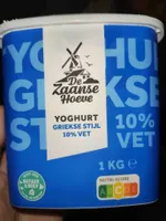 Yoghurt Griekse stijl