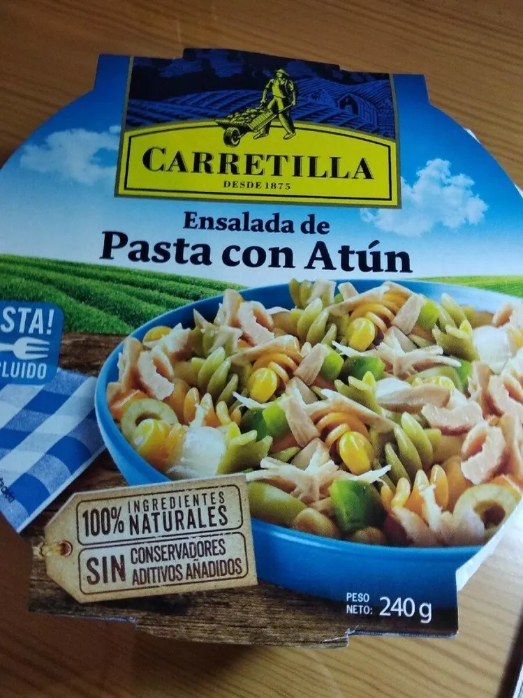 Ensalada con Pasta de Atun