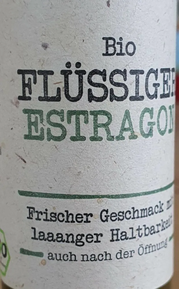 Flüssiger Estragon Bio
