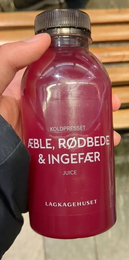 Jus de pomme, betterave, gingembre