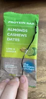 PROTEIN BAR ALMONDS CASHEWS DATES LIME & GINGER
