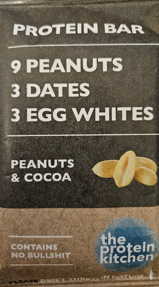 Protein Bar Peanuts & Cocoa