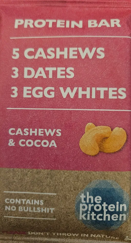 Protein Bar Cashews & Cocoa