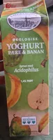 Yoghurt pære & banan